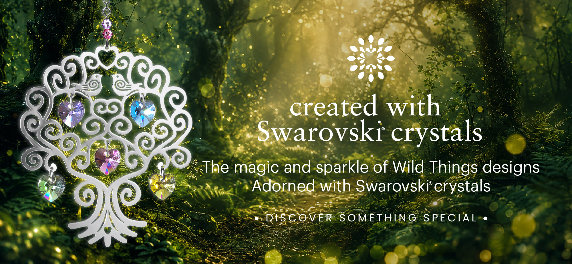 Premium Austrian Crystal Gifts at Wild Things - created with Swarovski crystals.