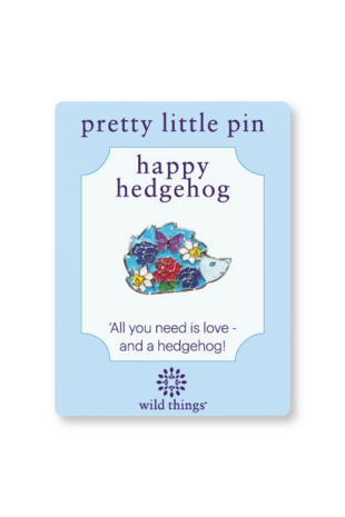 Hedgehog Pin Multi Coloured