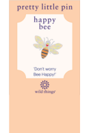 Bee Pin Autumn Gold