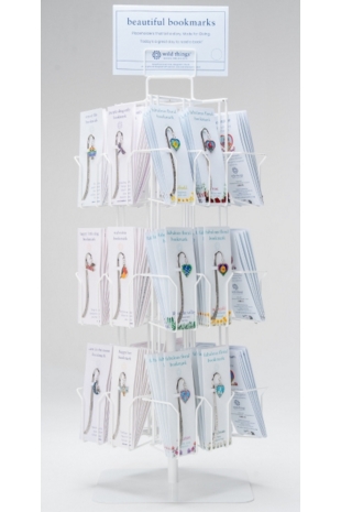 144 Hook Bookmarks with Counter Display Starter Pack