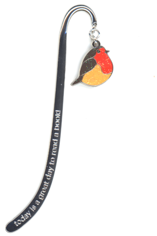 Bookmark - Robin, Cute Multicolour