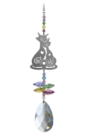 Crystal Fantasy Cats in Love - Confetti