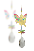Window Jewels Sitting Fairy - Confetti
