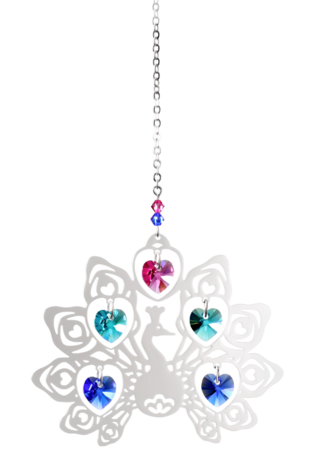 Crystal Radiance Peacock India