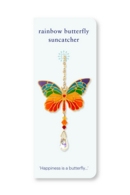Carded Crystal Dreams Butterfly - Rainbow