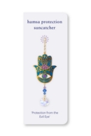 Carded Crystal Dreams Hamsa - Moonlight