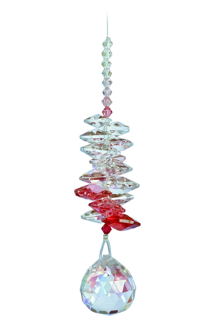 Medium Cascade 20mm Ball Deep Rose