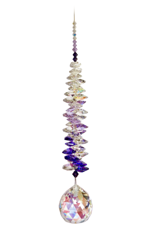 Large Cascade 30mm Ball Purple
