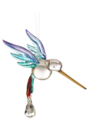 Fantasy Glass Hummingbird Rainbow