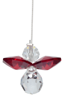 Classic Crystal Guardian Angel Garnet