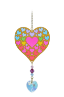 Carded Crystal Dreams Heart of Hearts - Romantic