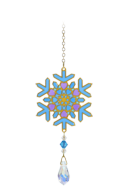 Carded Crystal Dreams Snowflake - Aurora
