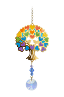 Carded Crystal Dreams Tree of Life - Rainbow